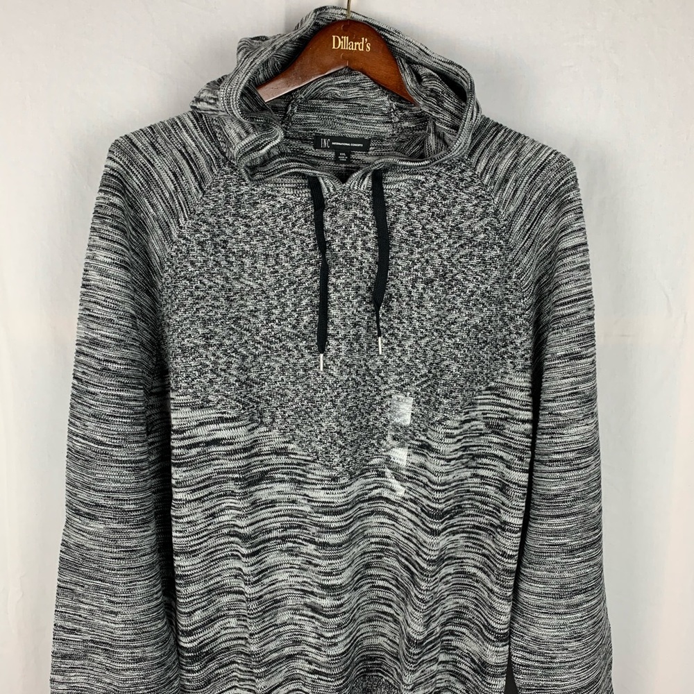INC Knitted Pullover Hoodie